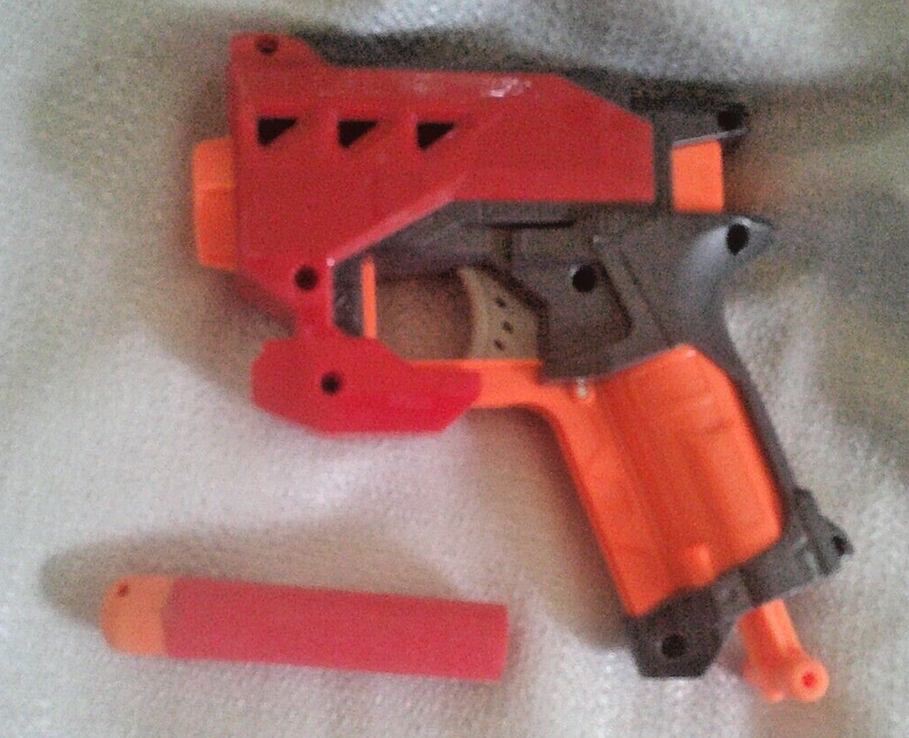Nerf N-Strike Mega Bullet Big Shock Blaster Soft Dart Toy Gun Big Dart - $5.83