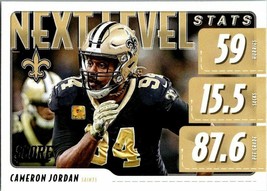 Cameron Jordan 2020 Score Next Level Stats #NLS-CJ New Orleans Saints Card - £1.40 GBP