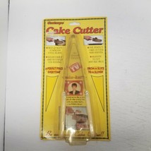 Vintage Contempo Cake Cutter, Perfect Slices, Cake Baking, New Sealed - £14.08 GBP