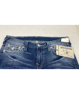 True Religion woman’s jeans slim straight w/flaps  W/ SWAROVSKI Elements... - £77.40 GBP