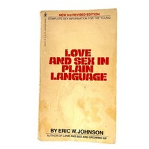 Love And Sex In Plain Language Eric W Johnson 1979 Paperback Vintage 70s - £12.37 GBP