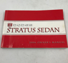 2006 Dodge Stratus Sedan Owners Manual OEM E01B26030 - £14.19 GBP