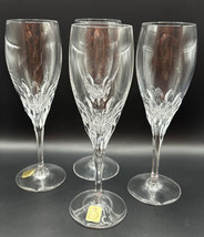 Bleikristall 24% Real Lead Crystal Wine Glasses (4) 8-3/8&quot; 14 oz - £28.77 GBP