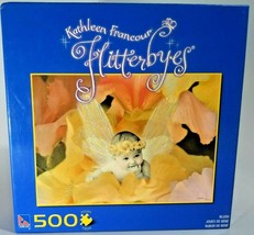 Kathleen Francour Flitterbyes 500 Piece Puzzle Blush baby wings 2008 - £4.49 GBP