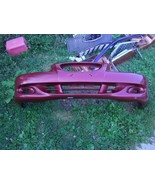 1998  HYUNDAI  SONATA RED FRONT BUMPER COVER WITH REINFORCEMENT &amp; BRACKE... - $4,699.44 MXN