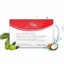 Alra - All Vegetable Unscented Mild Soap - Cleanses Skin During and Post... - $14.55