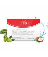 Alra - All Vegetable Unscented Mild Soap - Cleanses Skin During and Post... - $20.43 CAD