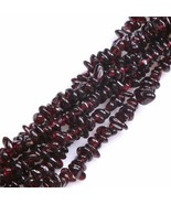 34&quot;Jewelry Making Beads 7mm-8mm Rock Crystal Quartz Chips Beads (Garnet) - €8,26 EUR
