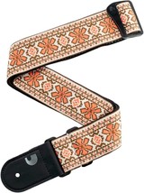 D&#39;Addario Accessories Guitar Strap - Guitar Accessories -, Pink And Brown - £31.16 GBP