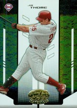 2004 Leaf Certified Materials Jim Thome 98 Phillies - £0.79 GBP
