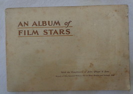 An Album of Film Stars with portrait cards from Players Cigarettes circa 1930&#39;s - £19.70 GBP