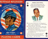 Buffalo Soldiers Playing Cards Game Bridge Size Deck USGS Custom New - £8.67 GBP