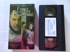 First Knight (VHS, 1995) with Sean Connery, Richard Gere &amp; Julia Ormond - $6.00