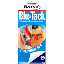 Bostik Blu Tack Reusable Adhesive 75g (Box of 10) - $59.95