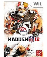 Madden NFL 12 (Nintendo Wii, 2011) In original box with manual - $9.74 CAD