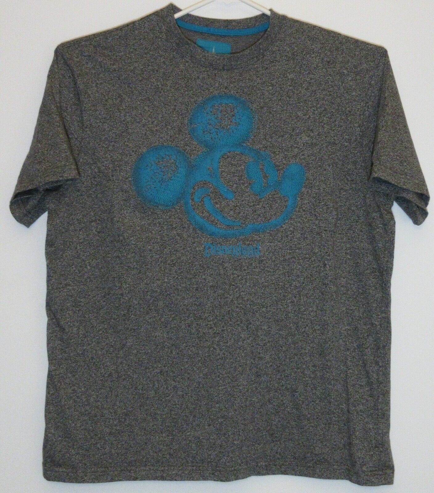 Primary image for Disney Parks Mouse 1928 Mickey Mouse Men L Heather Gray Blue Authentic T-Shirt