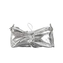 Small Purse for Women Shoulder Bag Crystals Evening Bag Sliver Tote Bags For Wed - £36.04 GBP