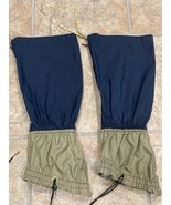 Vintage Tall Hiking Gaiters Outdoor Products USA 18” Zip-Up Hike Ski Exc... - €30,05 EUR