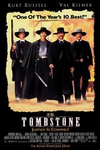 Tombstone - Movie Poster (Regular Style - Black Version) (Size: 24&quot; X 36&quot;) - $18.00