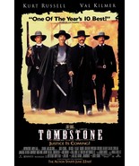 Tombstone - Movie Poster (Regular Style - Black Version) (Size: 24" X 36") - $18.00