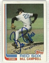 bill Campbell signed autographed card 1982 Topps DEC. 2023 - £11.43 GBP