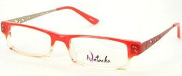 New Natacha N1816 C03 Red /CRYSTAL Eyeglasses Glasses Plastic Frame 49-17-135mm - $35.64