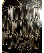 4 Pinch Pleat Drapes Curtain Hooks Long Neck 3&quot;,pack of 20,ALL STEEL STR... - $325.95 MXN