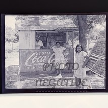 Vintage Photo Negative Mexico Mexican 1920s Coca Cola Sign Vendor Women - $150.74 MXN