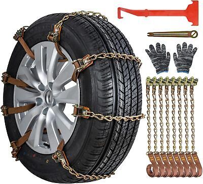 Qoosea Snow Chains Tire Chains for Car and 24 similar items