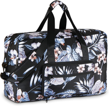 Weekender Bag Carry On Bag Duffle Medium Overnight Bag for Women(Floral ... - $35.29