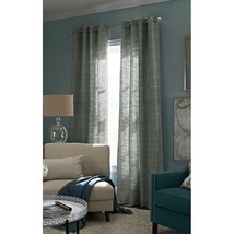 allen + roth 84&quot; Teal Light Filtering Lined Grommet Single Curtain Panel - £17.54 GBP