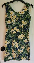 Womens S Paradise Found Multicolor Floral Print Tank Sundress Made in Ha... - £15.00 GBP