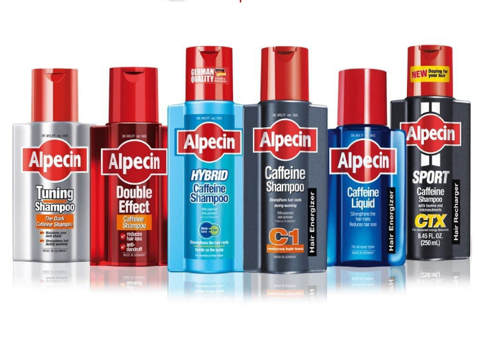 1 x alpecin caffeine shampoo natural hair growth shampoo - select shade