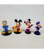 (Set Of 4) Disney Mickey Mouse &amp; Friends Roadster Racers Donald Daisy Mi... - £12.45 GBP