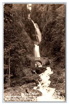 RPPC Wah-Kee-Na Falls Along Columbia River Highway Oregon OR UNP Postcard V7 - £4.46 GBP