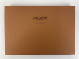 Louis Vuitton Box Malletier A Paris Maison Fondee En 1854 w/ Paper 14&quot;x10&quot;x1.5&quot; - £22.97 GBP