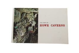 Vintage 1960&#39;s era The Story of Howe Caverns tourist information pamphlet - £11.71 GBP