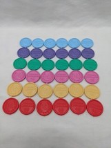 Complete Set Of (36) Notables Quoatables Board Game Player Pieces - €8,46 EUR
