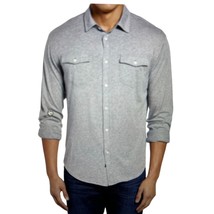 RAILS Kenji Regular Fit Button-up Shirt In Light Grey Heather Size Large - $740.09 MXN
