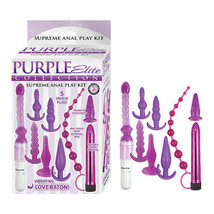 Purple Elite Collection Supreme Anal Play Kit Purple - £37.52 GBP