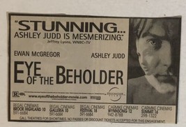 Eye Of The Beholder Vintage Movie Print Ad Ewan McGregor Ashley Judd TPA10 - $5.93