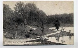 Japanese Garden Como Park St Paul Mn Postcard - £7.97 GBP