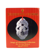 WATERFORD CRYSTAL SONGS OF CHRISTMAS COLLECTION JOY TO THE WORLD 1999 4T... - $458.41 MXN