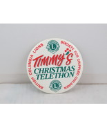 Vintage Lions Club Pin - Timmy&#39;s Christmas Telethon BC Lions - Celluloid... - $20.51 CAD