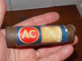 Vintage AC Spark Plug Unmarked Tube &amp; Spark Plug Unopened - $34.65