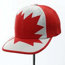 Canada Canadian Maple Leaf Strap Back Hat Cap Red White Flag Adjustable ... - $10.69