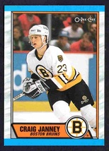 Boston Bruins Craig Janney RC Rookie Card 1989 O Pee Chee Hockey Card #190 nm ! - £0.39 GBP