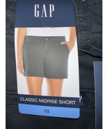 Gap Classic Midrise Short Women’s Size 10 True Black - $20.79