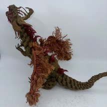 VTG 13&quot; Dragon Jute Sculpture Braided Rope Doll Toy Plush HANDMADE Art M... - £77.35 GBP