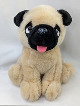 Walmart Tan Pug Dog Plush 11 Inch Stuffed Animal Toy - $19.95